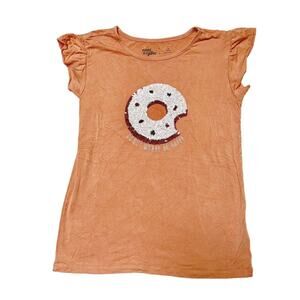 Rumi + Ryder Donut Sequin Shirt Size 8-10